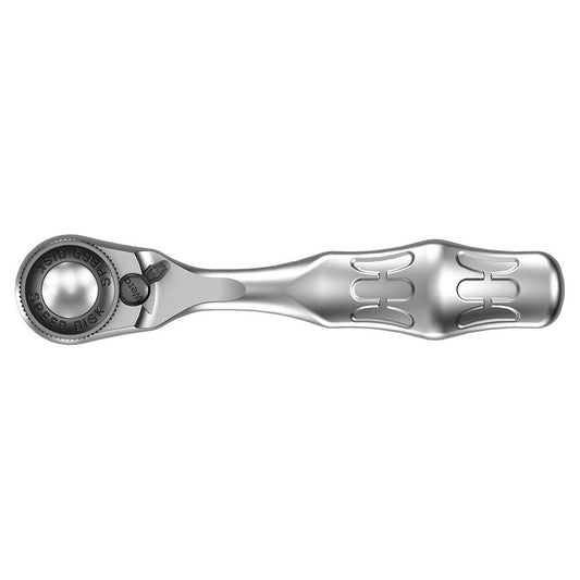 Wera 8008 A Zyklop Mini 3 Ratchet with 1/4" drive
