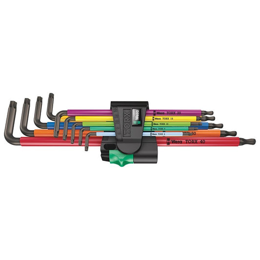 Wera 967/9 TORX XL Multicolour L-key Set