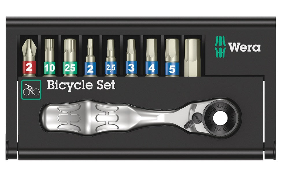 Wera Bicycle Set 9 - Zyklop Mini & 10 Piece Bit Set